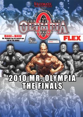 2010 Mr. Olympia – Finals (Download) .